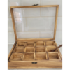 Ushma’s Heritage Wooden Spice Box - Empty